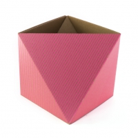 Corbeille à papier OCTA - Rose fluo